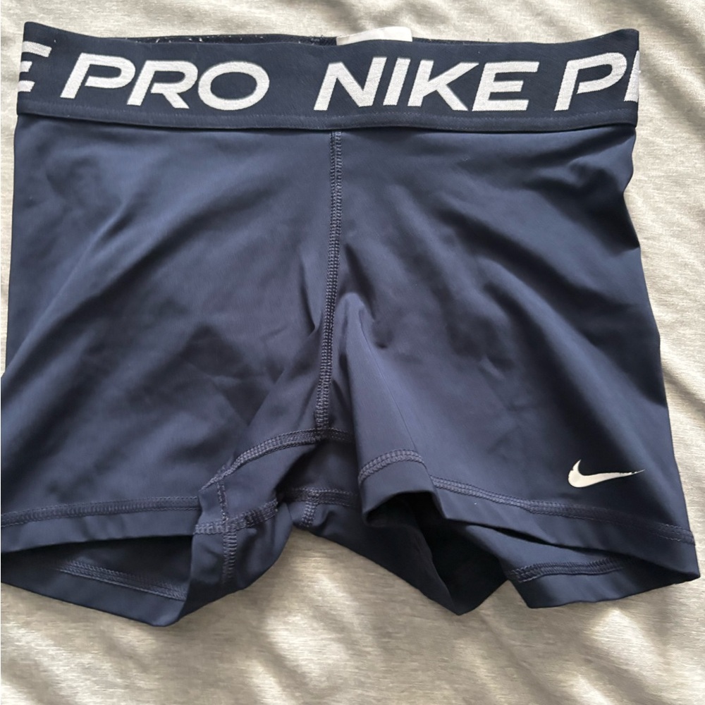 Nike Pro Dri-FIT Deep Blue Shorts